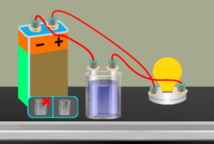 The difference of materials from each other in electrical conductivity