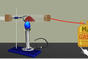 The process of oxidation and reduction according to the traditional concept