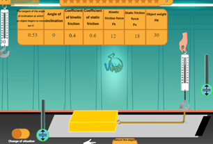 Coefficient of friction