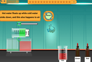 What happens when two air masses of different temperatures collide?